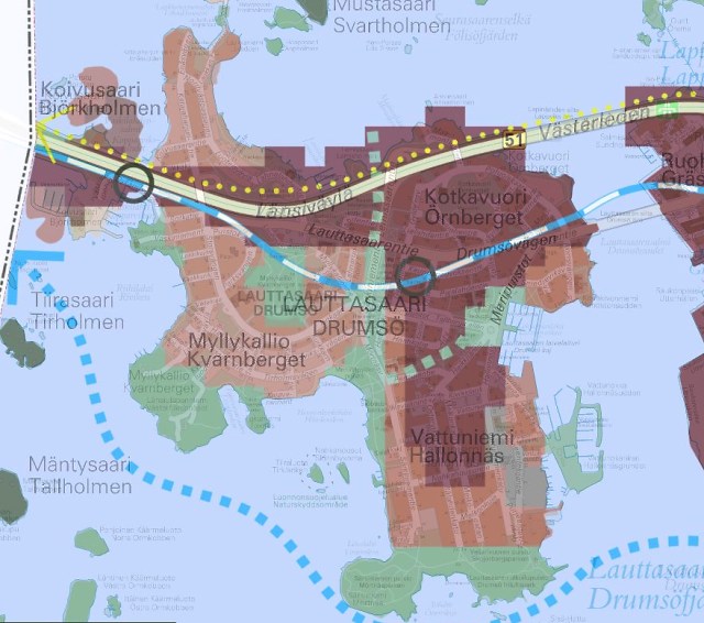 yleiskaavakartta selkeämmin